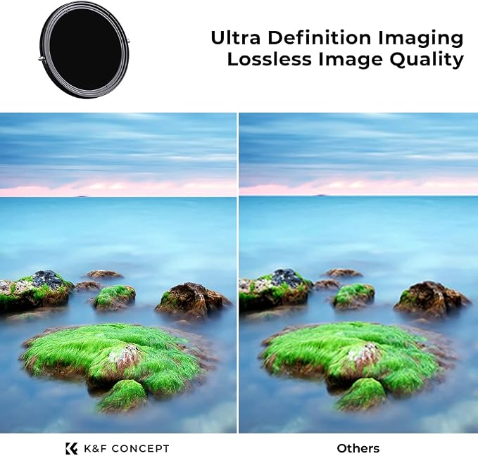 K&F CONCEPT 37mm Variable Fader ND2-ND32 ND Filter and CPL Circular Polarizing - Image 5