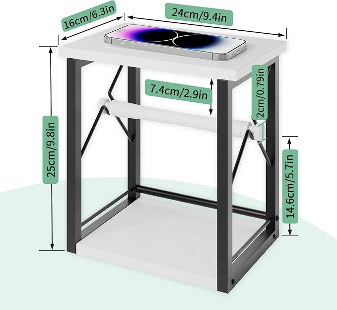 Label Holder for Rolls and Fan-Fold Labels, Shipping Thermal Label Holder - Image 4