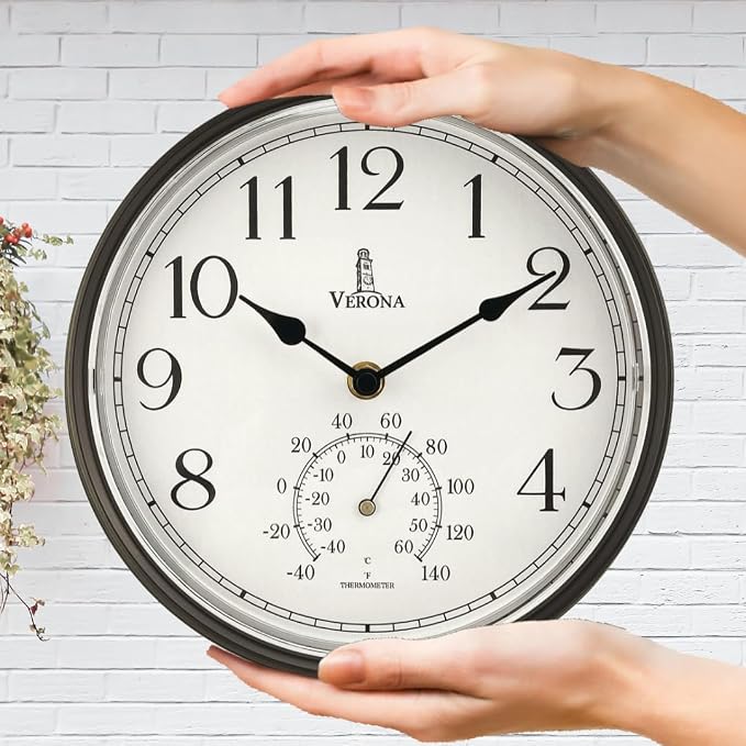 Outdoor Clocks for Patio Waterproof - Image 8
