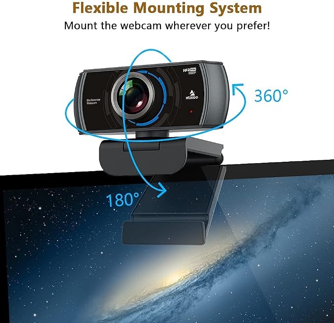 NexiGo N980P 1080P 60FPS Webcam - Image 6