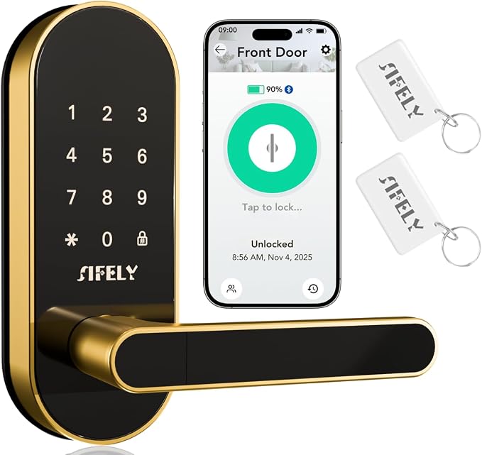 Keyless Entry Keypad Smart Door Lock by SifelySmartLocks