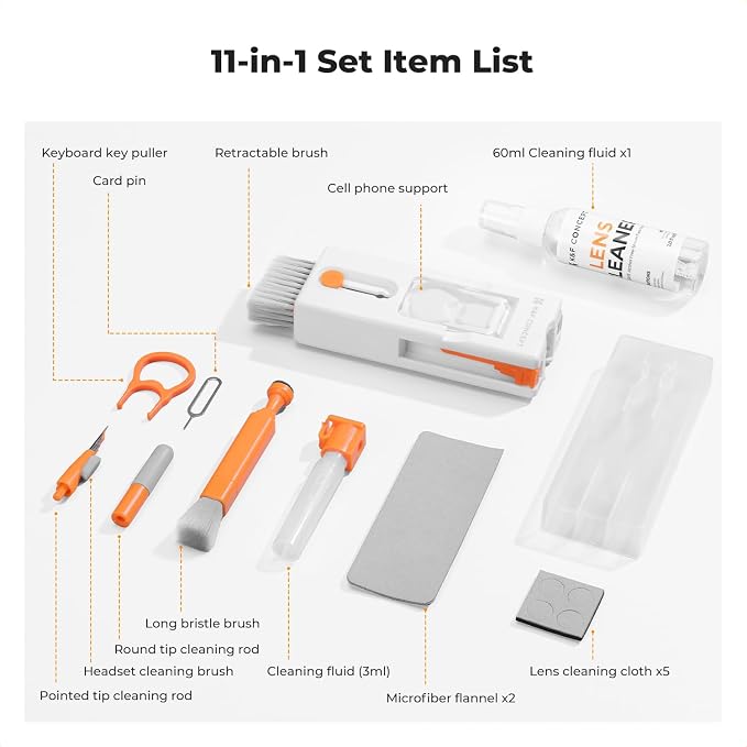 K&F Concept Newly Upgraded 11-in-1 Keyboard Cleaning Kit - Image 5