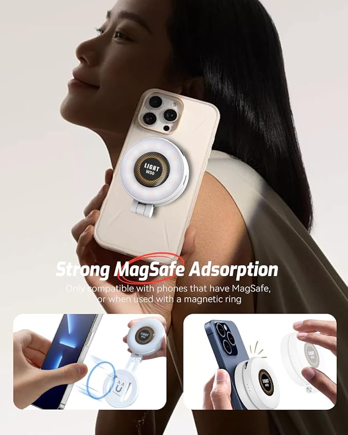 Magnetic Portable Selfie Light for iPhone - Image 3