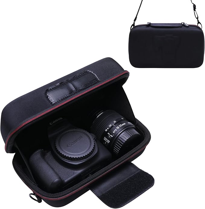 LTGEM Camera Case for Canon EOS Rebel T7 / R50 / R100 / R50 V / T6 / R8 / R10 / by LTGEM