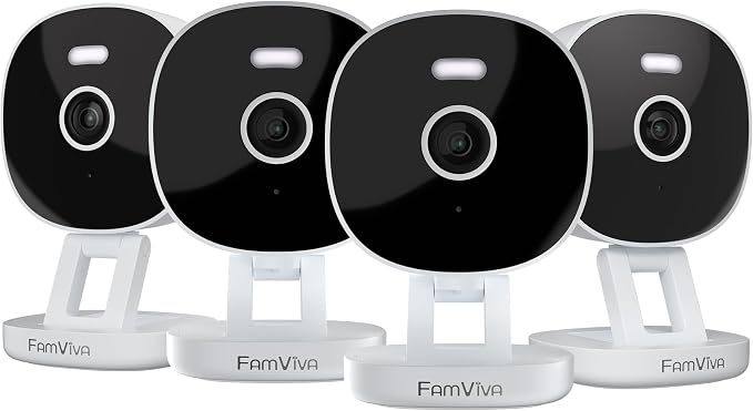 2K Wired Security Camera, Indoor/Outdoor by FamViva
