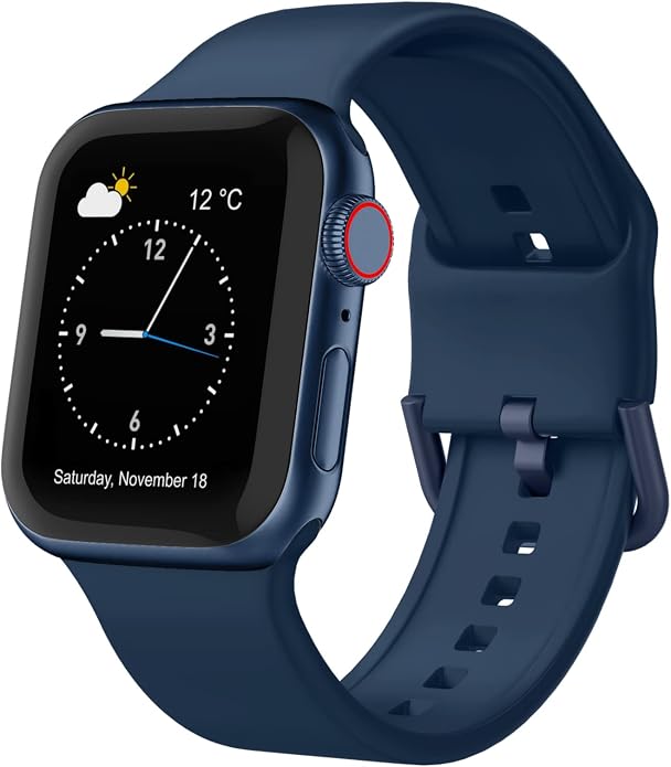Sport Band Compatible with Apple Watch Bands 49mm 46mm 45mm 44mm 42mm 41mm 40mm by Recoppa