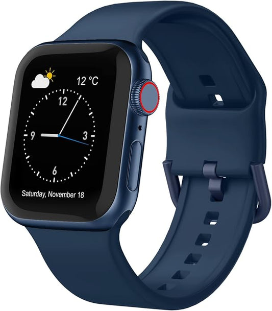 Sport Band Compatible with Apple Watch Bands 49mm 46mm 45mm 44mm 42mm 41mm 40mm by Recoppa