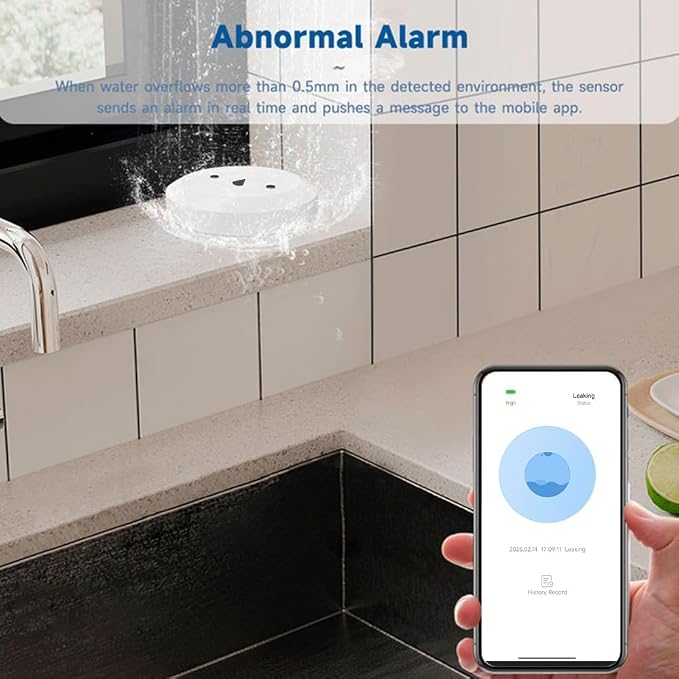 Haozee Zigbee Water Leak Detector Sensor - Image 5