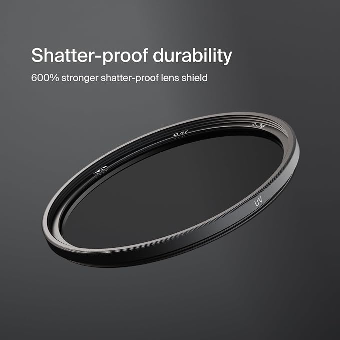 Urth 95mm UV Lens Filter — 30-Layer Nano-Coated, HD Optical Glass UV Camera - Image 2