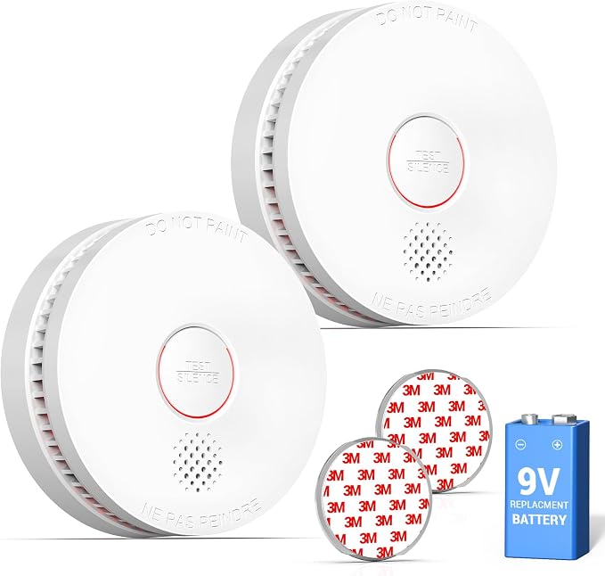 SITERWELL Smoke Detector, 10 Year Product Life Fire Alarm by SITERWELL