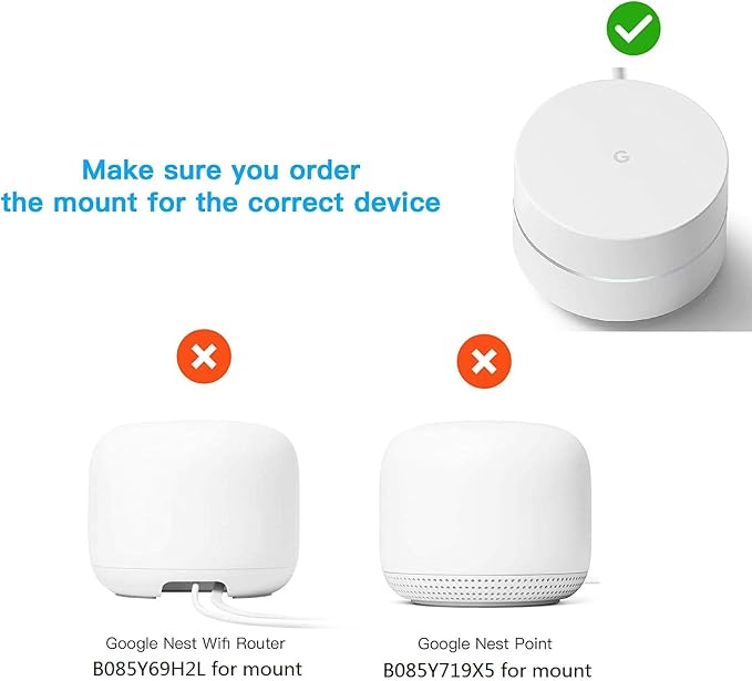 Wall Mount for Google WiFi AC1200 - Image 2