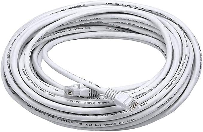 Monoprice 50FT 24AWG Cat6 550MHz UTP Ethernet Bare Copper Network Cable by Monoprice