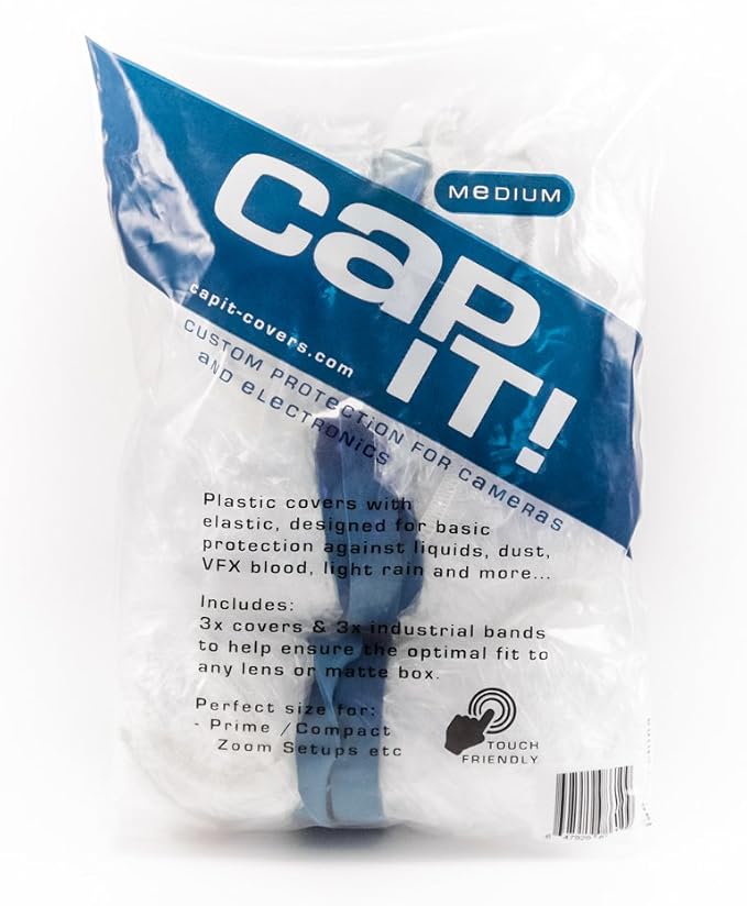 3 Pack CAP IT! Covers Camera & Electronics Protection Perfect by Unknown