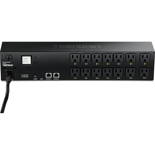 TRENDnet 14-Outlet Managed 2U Rackmount Switched Power Distribution Unit - Image 13
