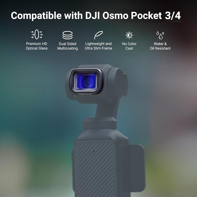 NEEWER 1.2X Blue Anamorphic Lens Compatible - Image 2