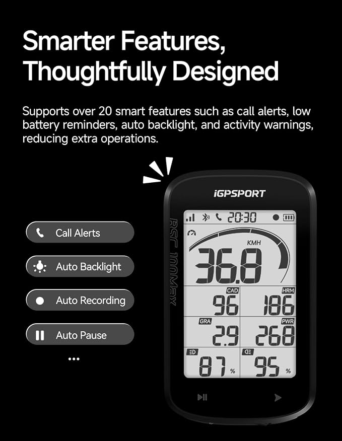 iGPSPORT BSC100MAX GPS Bike Computer - Image 6