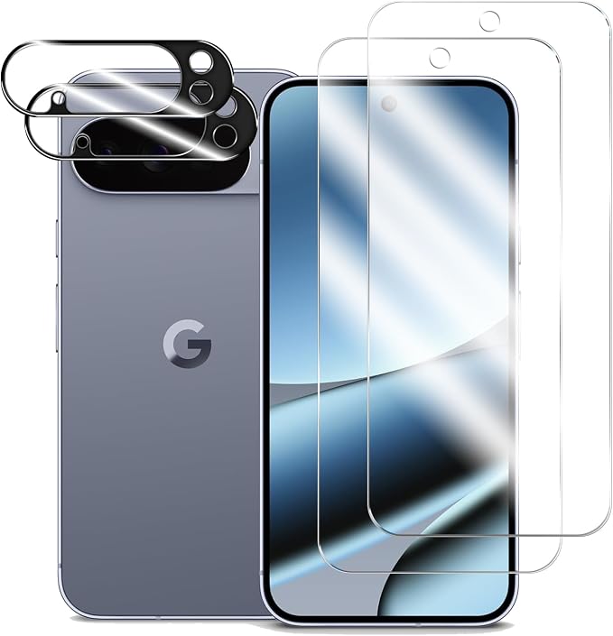 BIGFACE for Pixel 10 Pro XL Tempered Glass Screen Protector + Camera Lens by Wehaveaprofessionalteam