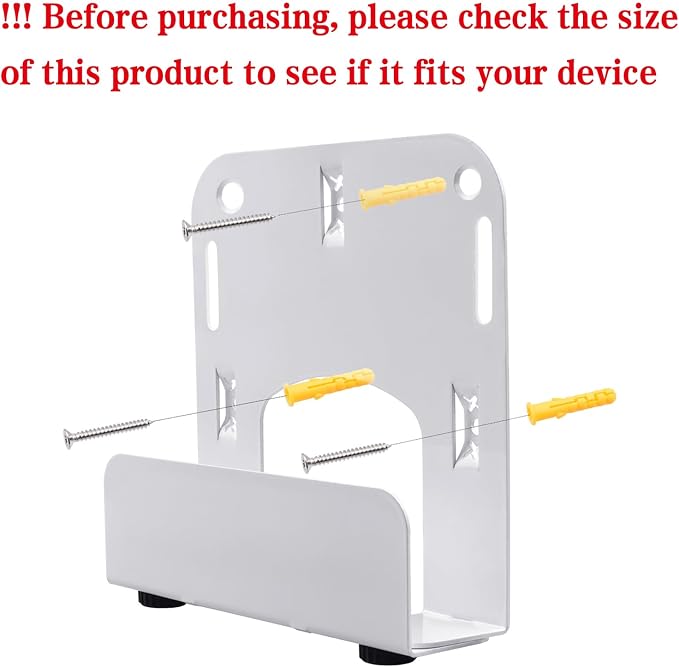 Cable Box Wall Mounting Modem for Most Small Narrow Devices Apple TV, Amazon - Image 6