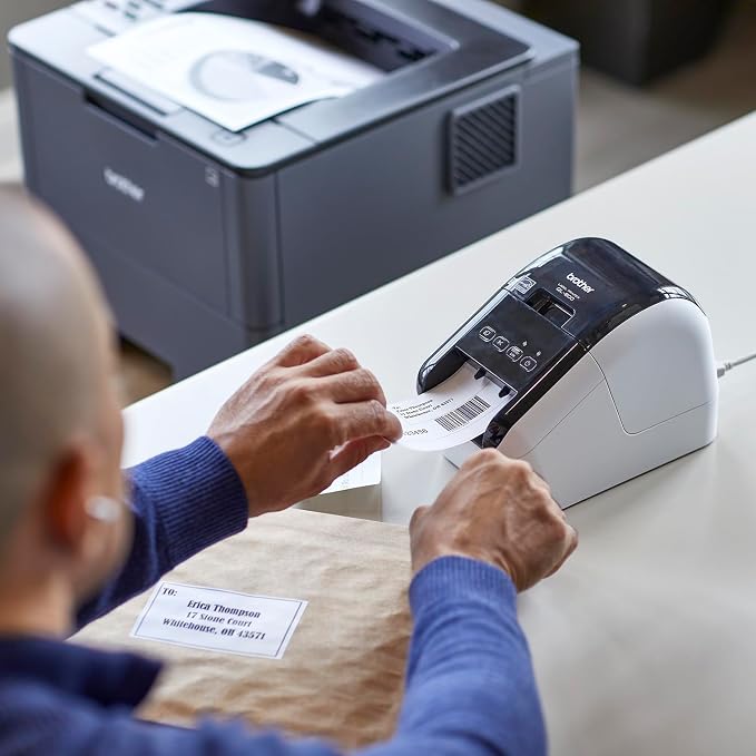 Brother QL-800 High-Speed Professional Printer, Plug&Label Feature, Genuine DK - Image 5