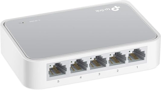 Learning Resources TL-SF1005D TP-Link 5-Port Fast Ethernet Unmanaged Switch | by TP-Link