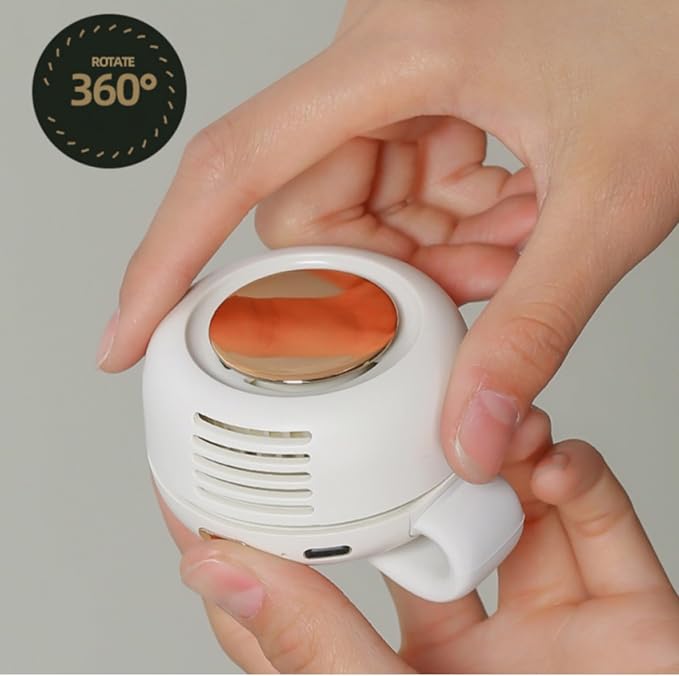 Portable Silent Mini Bladeless Fan Clip On, Mini Clip On Fan - Image 5
