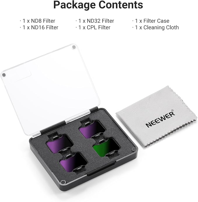 NEEWER CPL + ND Filter Set Compatible - Image 8
