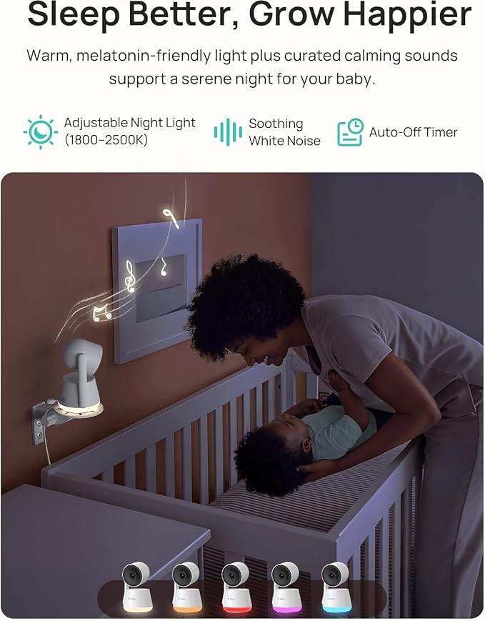 Dr.Care LumiView Smart WiFi Baby Monitor - Image 7