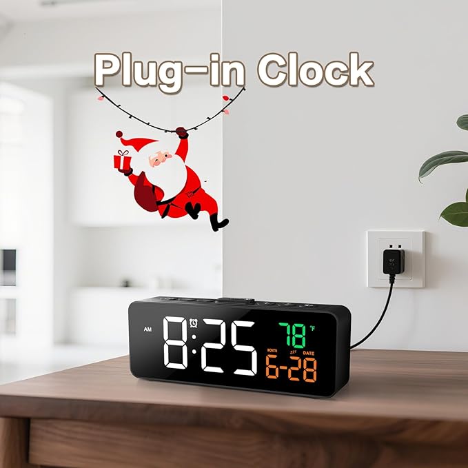 Netzu 3-in-1 Digital Clocks for Living Room - Image 3