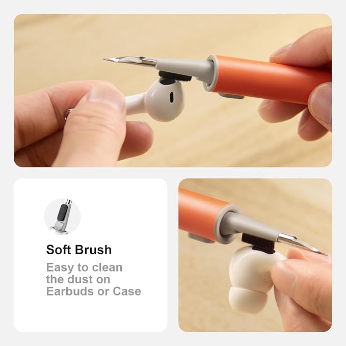 Hyashee Cleaner Kit for Airpods Pro 1 2 3 Multi-Function Cleaning Pen - Image 3