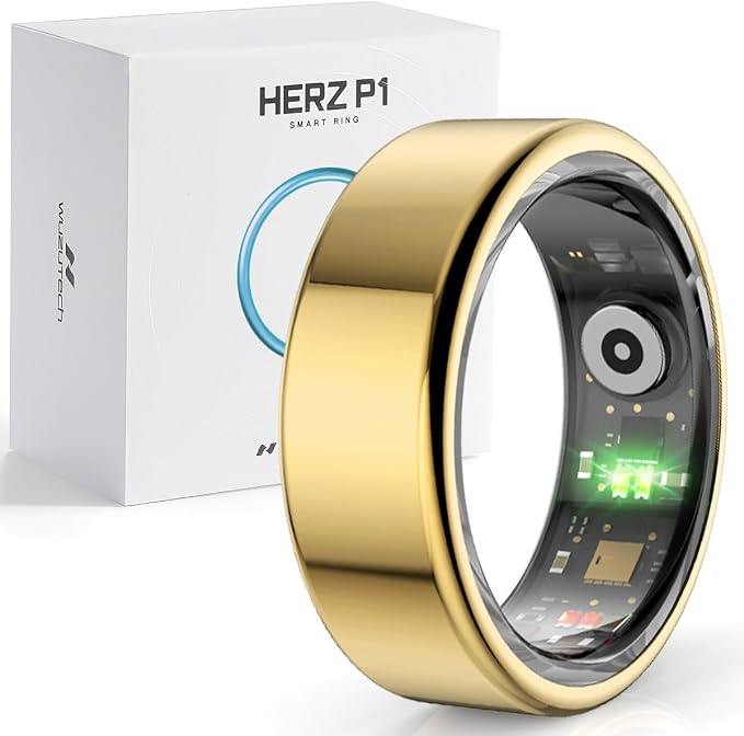 Herz P1 Smart Ring for Women & Men by WuzuTech