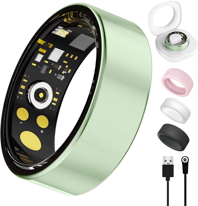 Smart Ring for Women Men, Health Tracker by Oucscru-SmartHealthDevices
