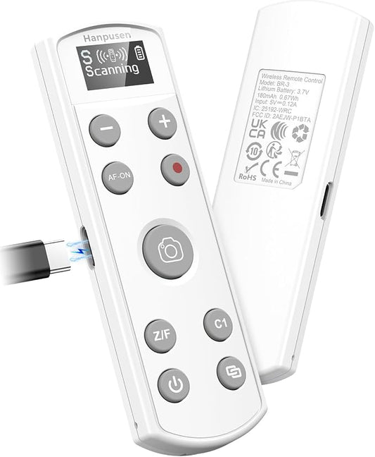Hanpusen Rechargeable Camera Remote Control by HANPUSEN