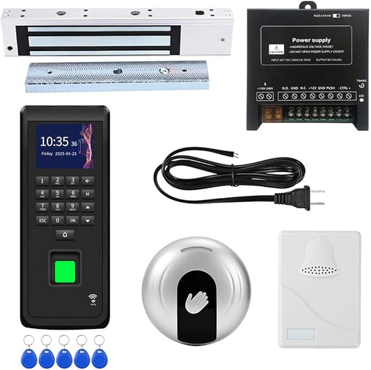 Biometric Access Control System by YUHANUS