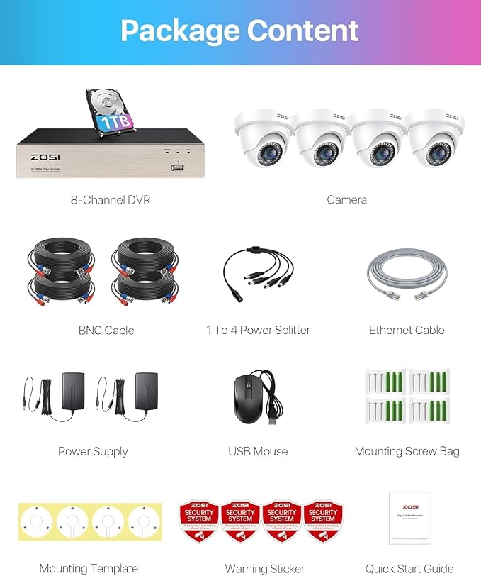 ZOSI 3K Lite Security Camera System - Image 9
