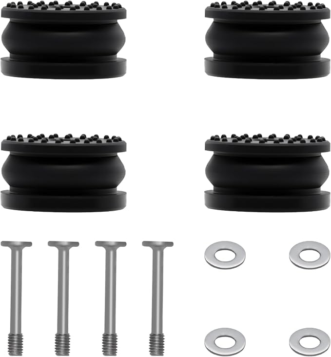 4PCS Anti-Vibration Feet Kit for Bambu Lab H2 Series, 3D Printer Parts Upgrade by KOYOFEI