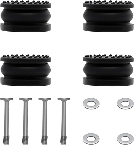 4PCS Anti-Vibration Feet Kit for Bambu Lab H2 Series, 3D Printer Parts Upgrade by KOYOFEI