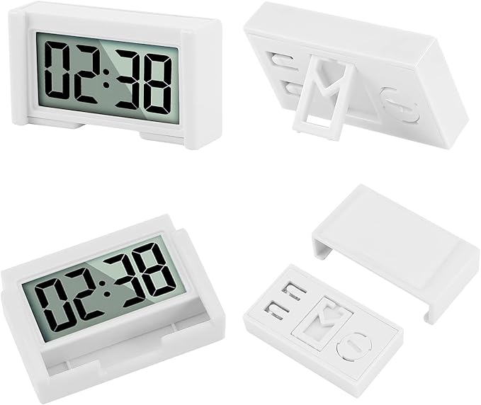 YOUNGFLY Small Digital Clock, Vehicle Adhesive Clock - Image 2
