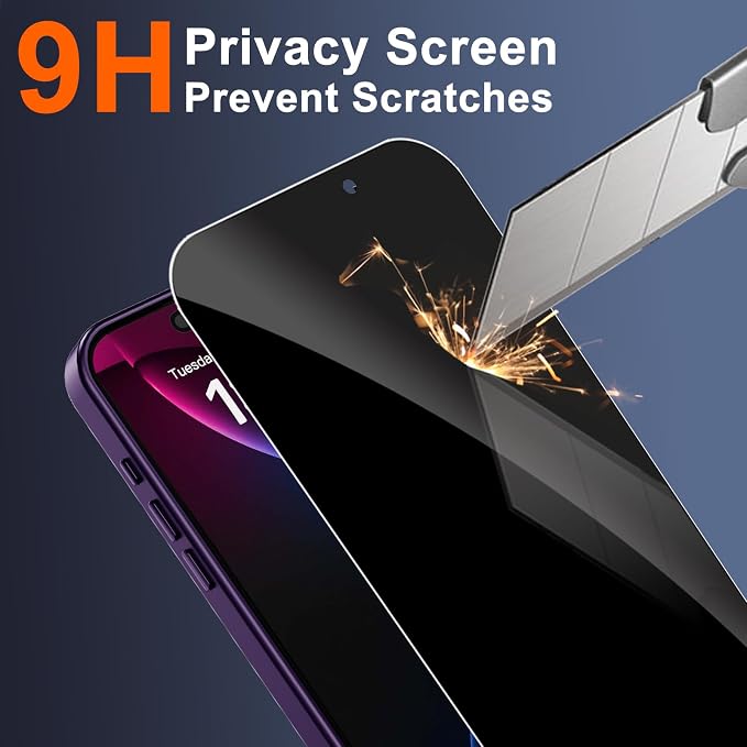 for iPhone 15 Case with Privacy Screen Protector and Camera Protection - Image 8
