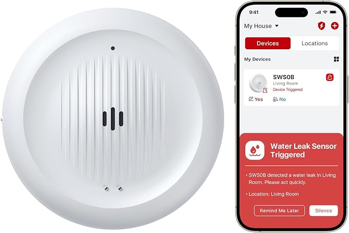 X-Sense Wi-Fi Water Leak Detector by X-Sense