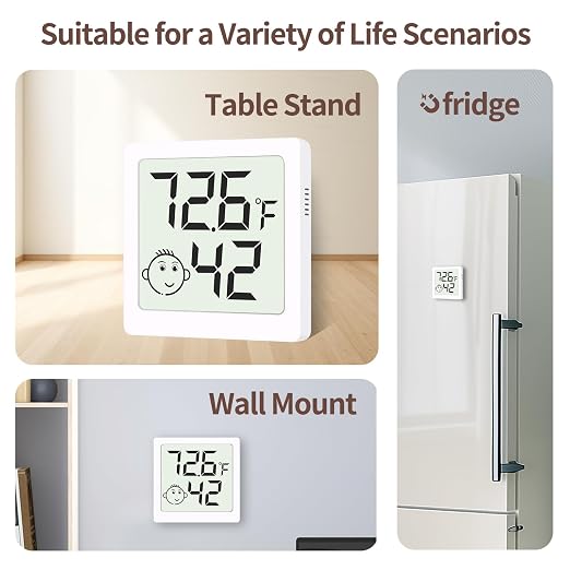 Mini Humidity Meter Hygrometer 6 Pack Room Thermometer Indoor Digital - Image 6