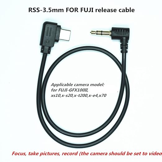 RSS-3.5mm DJI Ronin for Fuji GFX100II/xt50/xs10/x-s20/gfx100RF Cable for DJI - Image 2
