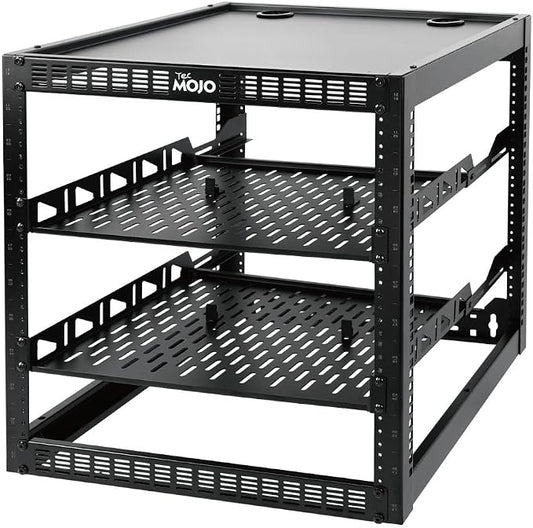 Tecmojo 12U Open Frame Network Rack by Tecmojo