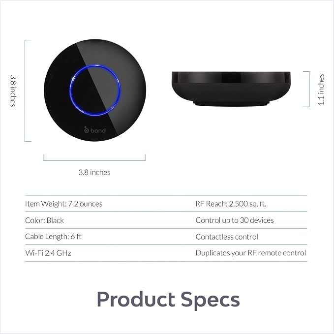 BOND | Add Wifi to Ceiling Fan, Fireplace or Motorized shades | Works - Image 7