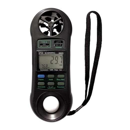 Sper Scientific Handheld Environmental Quality Meter, 0 to 50 Degree C Ambient by SperScientific
