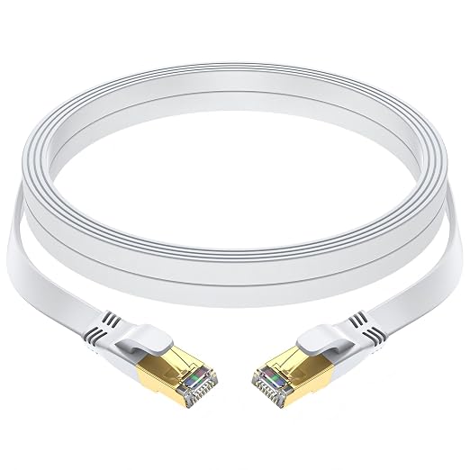 Cat 8 Ethernet Cable 25 FT, Outdoor&Indoor High Speed Heavy Duty Network LAN by Unknown
