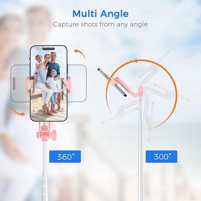 Selfie Stick Travel Tripod for Cell Phone - Image 4
