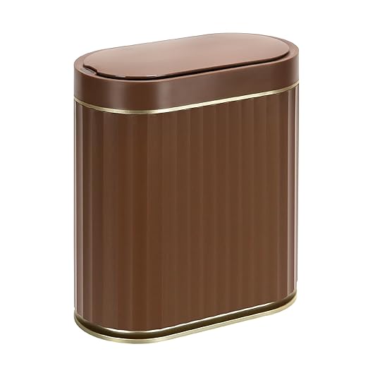 ELPHECO Bathroom Motion Sensor Trash can, 2 Gallon Automatic Garbage Can by ELPHECOUSA