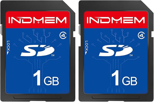SD Card 1GB Class 4 Flash Memory Cards MLC Stanard Secure Digital Cards Camera by elecacc