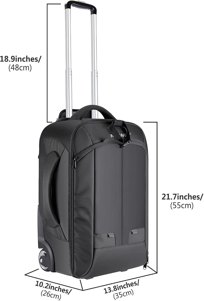 Neewer Convertible Rolling Camera Backpack - Image 3