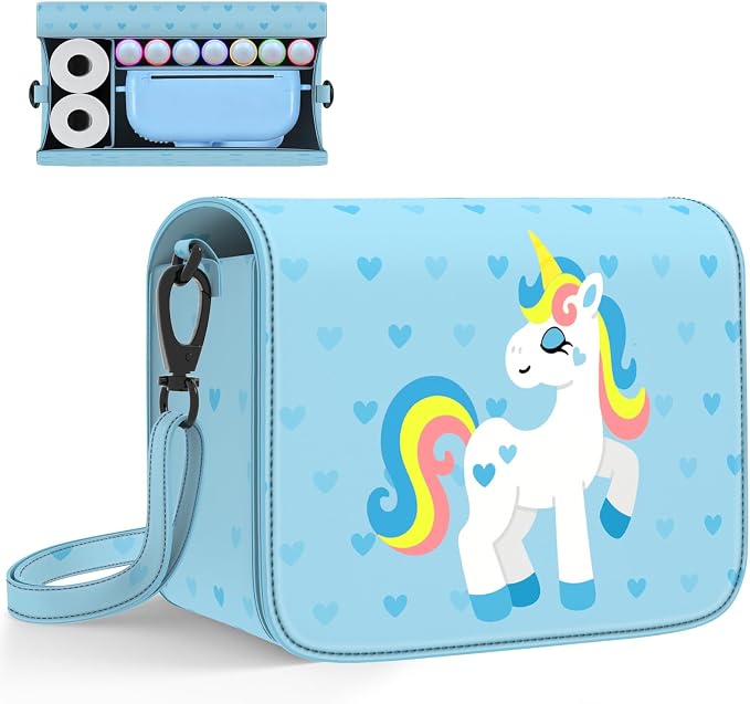 Kids Instant Print Camera Case Bag Compatible by LTGEM
